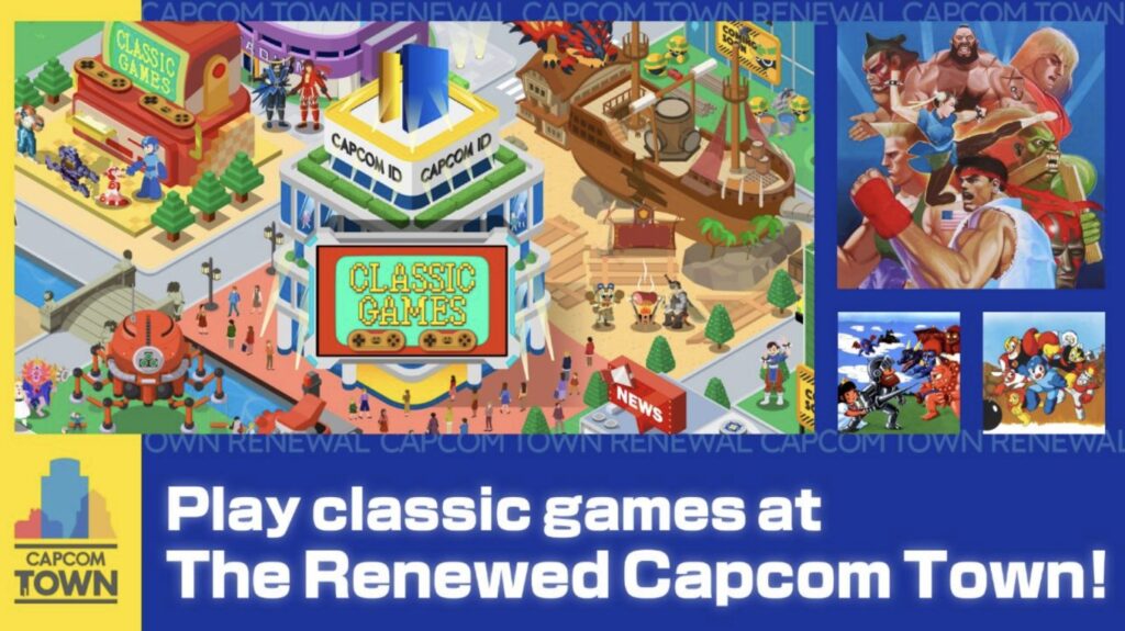 Capcom Town Tampil Lebih Segar dengan Deretan Game Klasik dan Konten Video Eksklusif