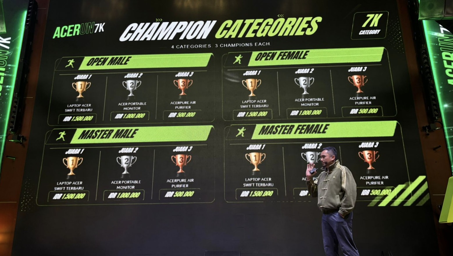 Dobrak Batas! Acer Hadirkan ACERUN 7K 2026, Kompetisi Lari Futuristik yang Padukan Olahraga dan Teknologi AI