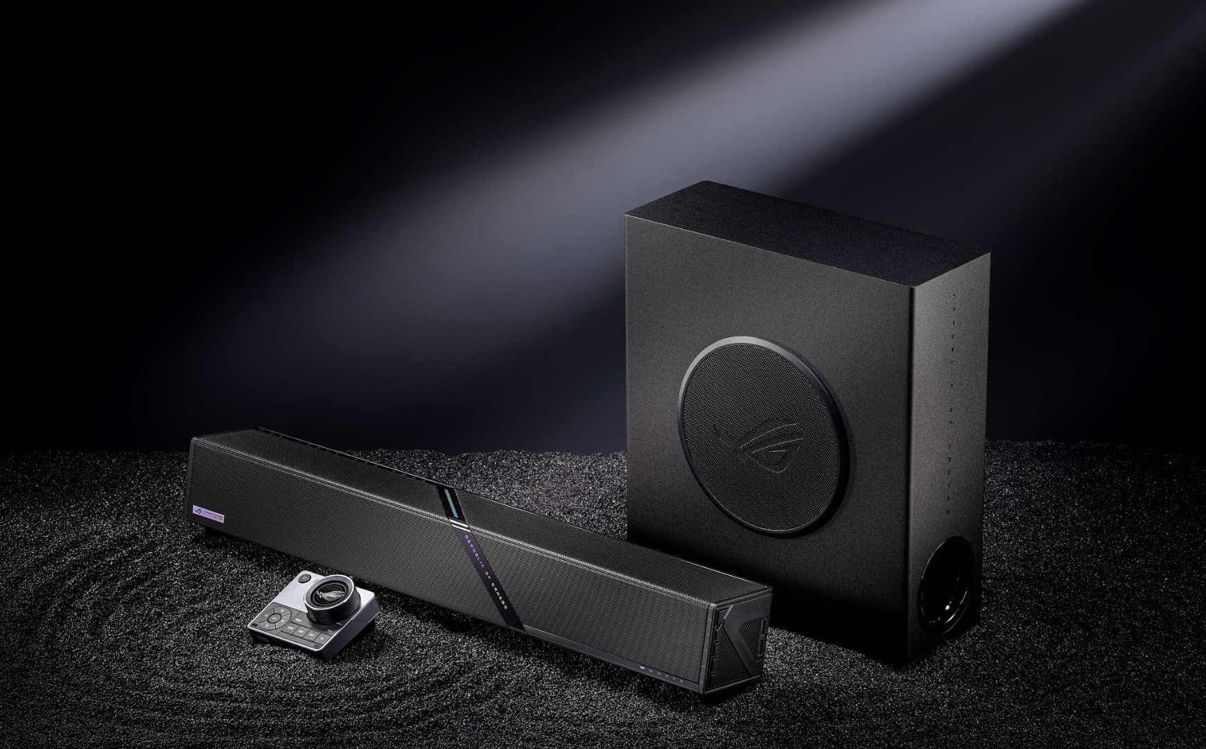 ASUS ROG Gjallar Resmi Hadir, Soundbar Gaming Premium dengan Audio Dolby Atmos 2.1.2