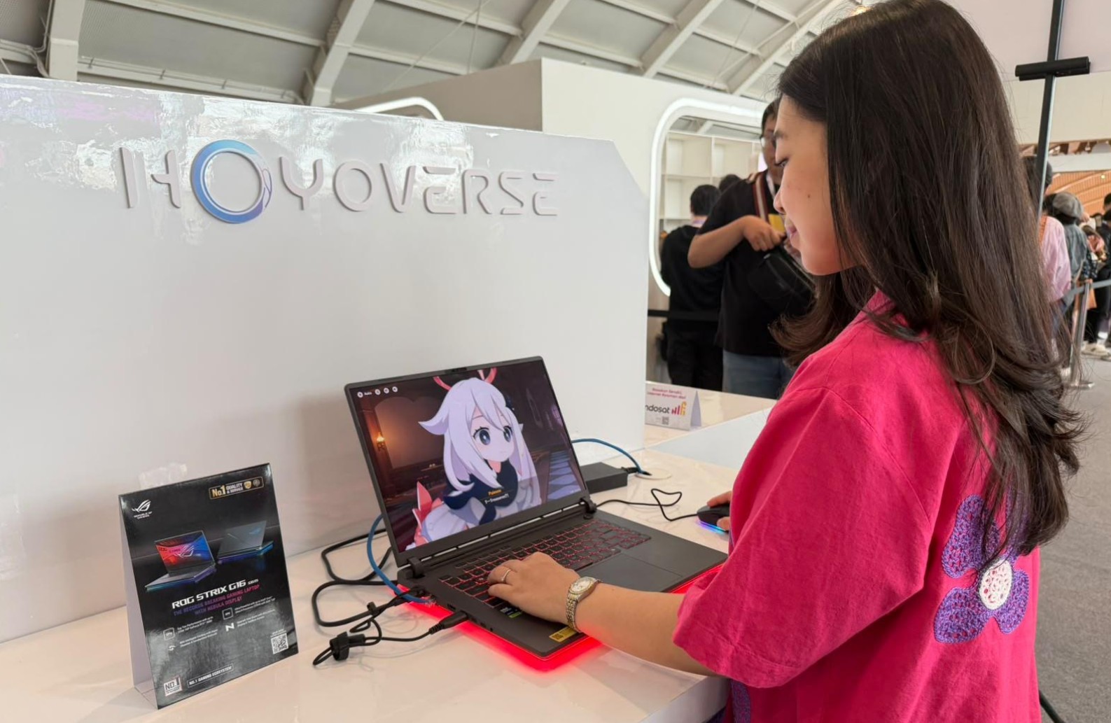 Gebrakan ASUS ROG di HoYo FEST 2026: Hadirkan Pengalaman Main Game HoYoverse Paling "Rata Kanan"