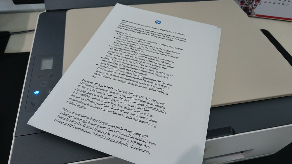 [REVIEW] HP Smart Tank 583: Solusi Cerdas Cetak Dokumen untuk Produktivitas Milenial dan Gen Z