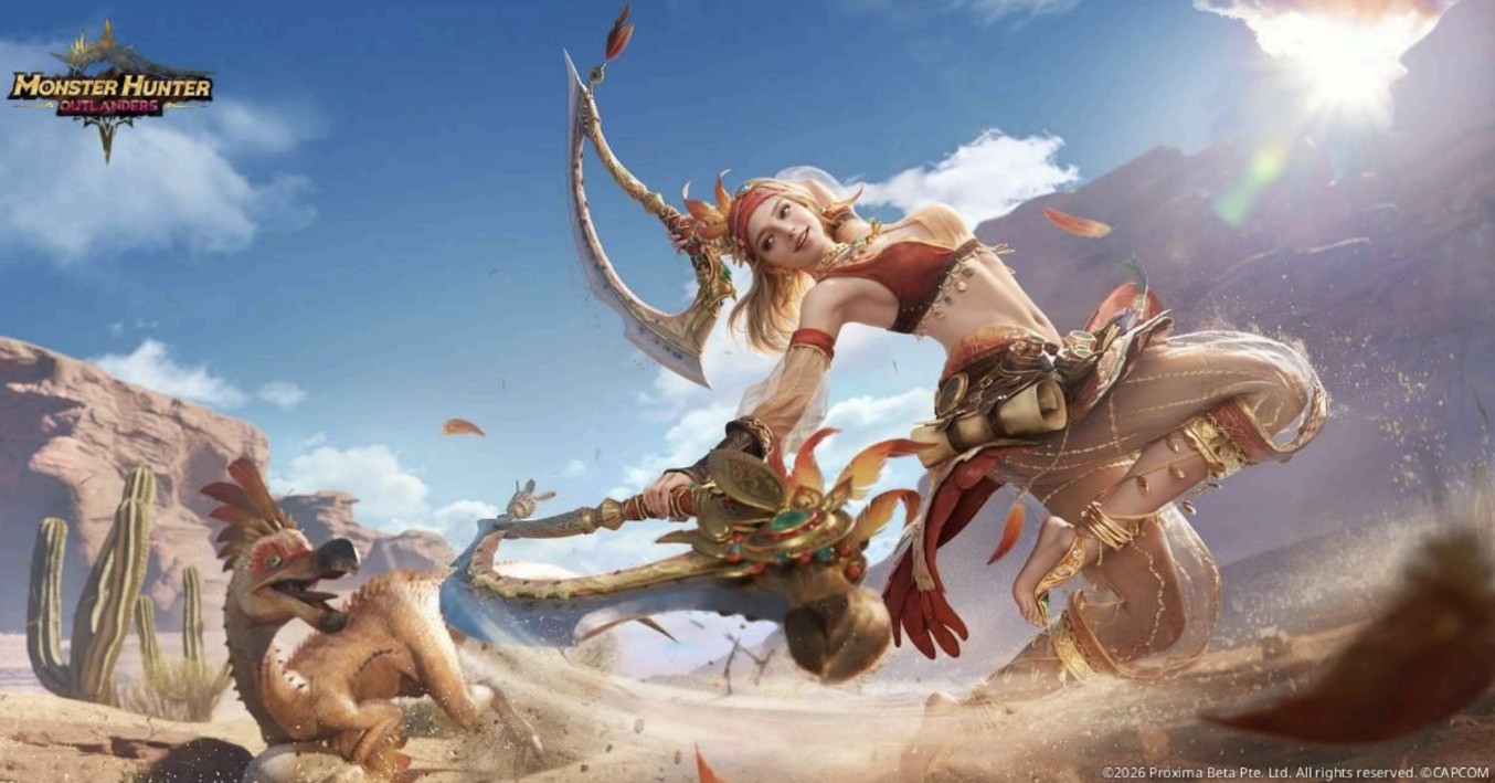 Resmi! Garena Buka Pra-Registrasi Monster Hunter Outlanders di Asia Tenggara