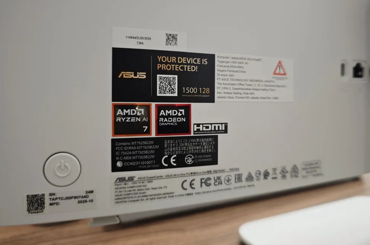 Tinggalkan Kabel Berantakan, Saatnya Beralih ke All in One PC ASUS ExpertCenter PM600