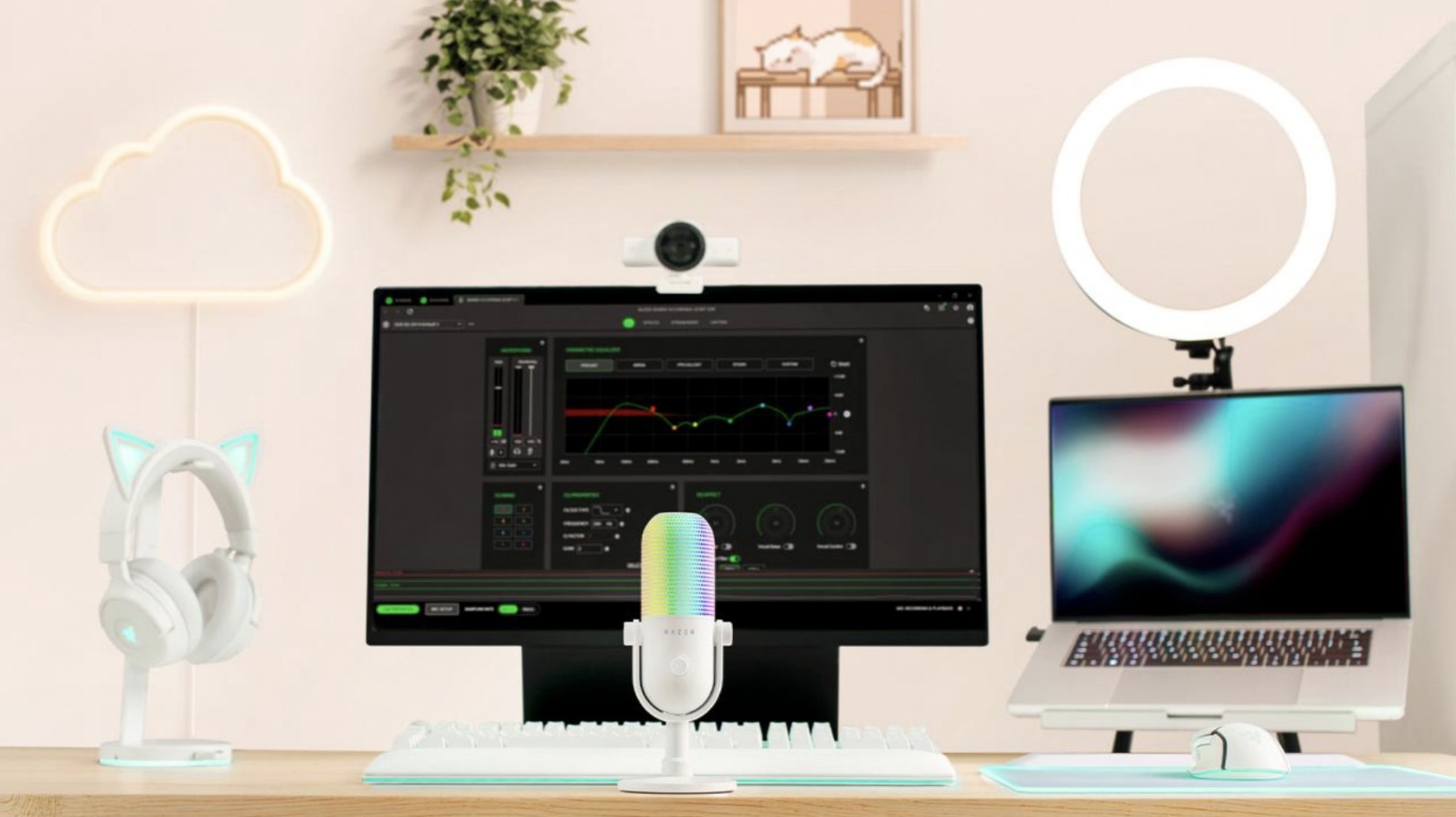 Tingkatkan Kualitas Streaming: Razer Rilis Mikrofon Cerdas Seiren V3 Chroma 32-Bit DSP