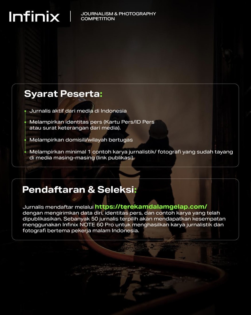 Kisah Pejuang Malam dalam Terekam Dalam Gelap Bersama Infinix NOTE 60 Pro