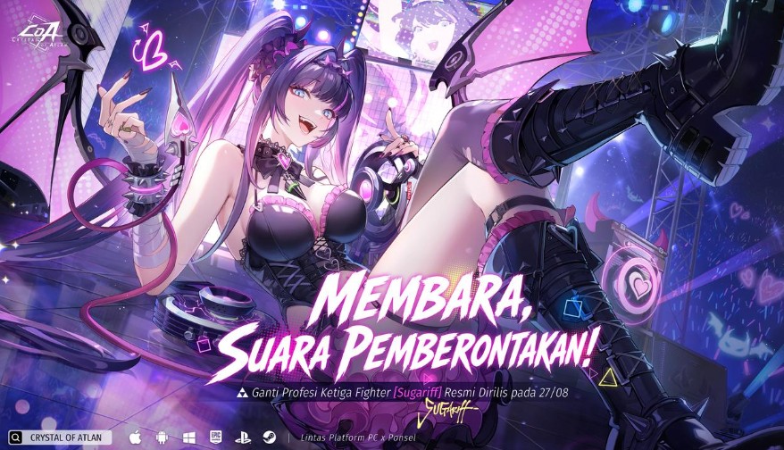 Kolaborasi Crystal of Atlan x The King of Fighters '98 Hadirkan Mai Shiranui dan Sugariff!