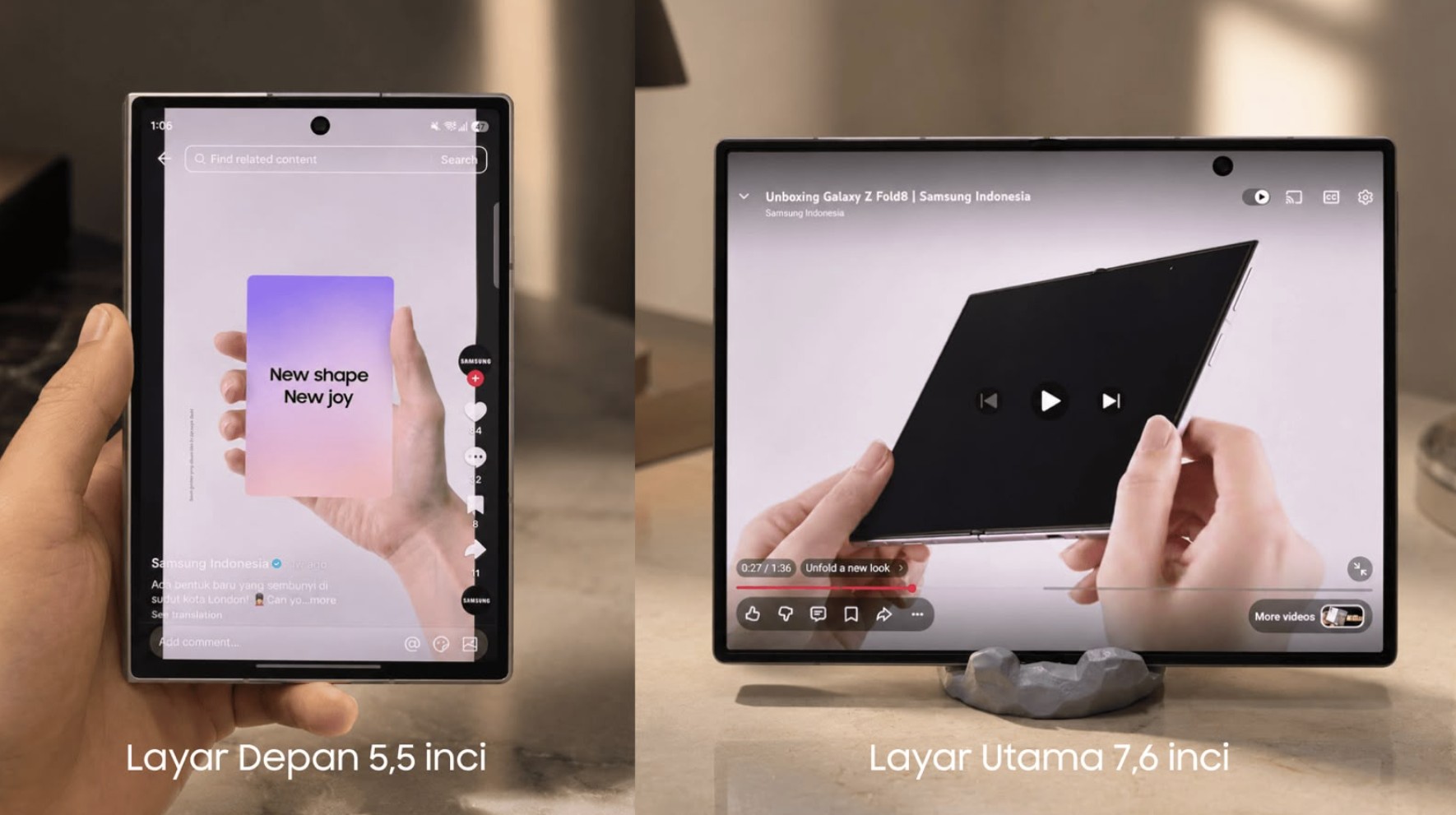 Performa Gahar Galaxy Z Fold8 Ultra: Bebas Hambatan untuk Multitasking dan Gaming Seharian