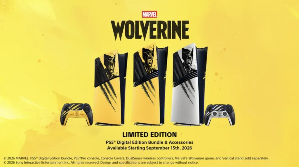 PlayStation Pamerkan PS5 Edisi Marvel’s Wolverine, Tampil Gahar dengan Cakaran Ikonik