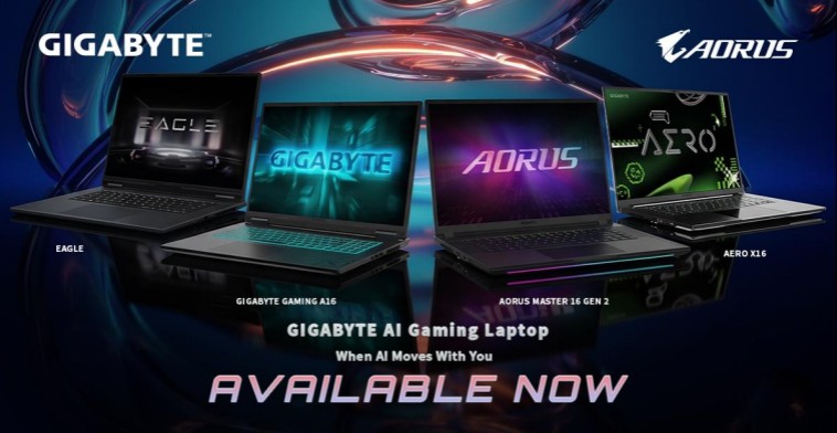 GIGABYTE AI Gaming Laptops Resmi Hadir di Indonesia