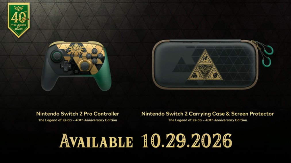 Nintendo Switch 2 Edisi The Legend of Zelda 40th Anniversary Resmi Diumumkan