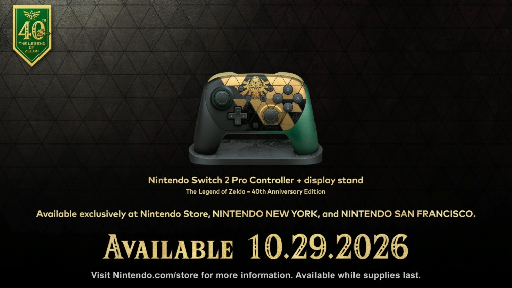 Nintendo Switch 2 Edisi The Legend of Zelda 40th Anniversary Resmi Diumumkan