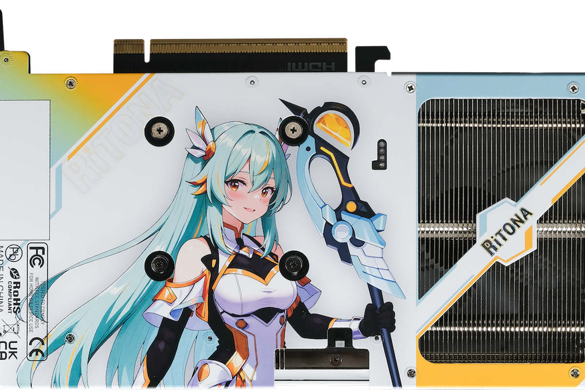 PALIT RTX 5060 Ti RiTONA OC Hadir dengan Tema Anime