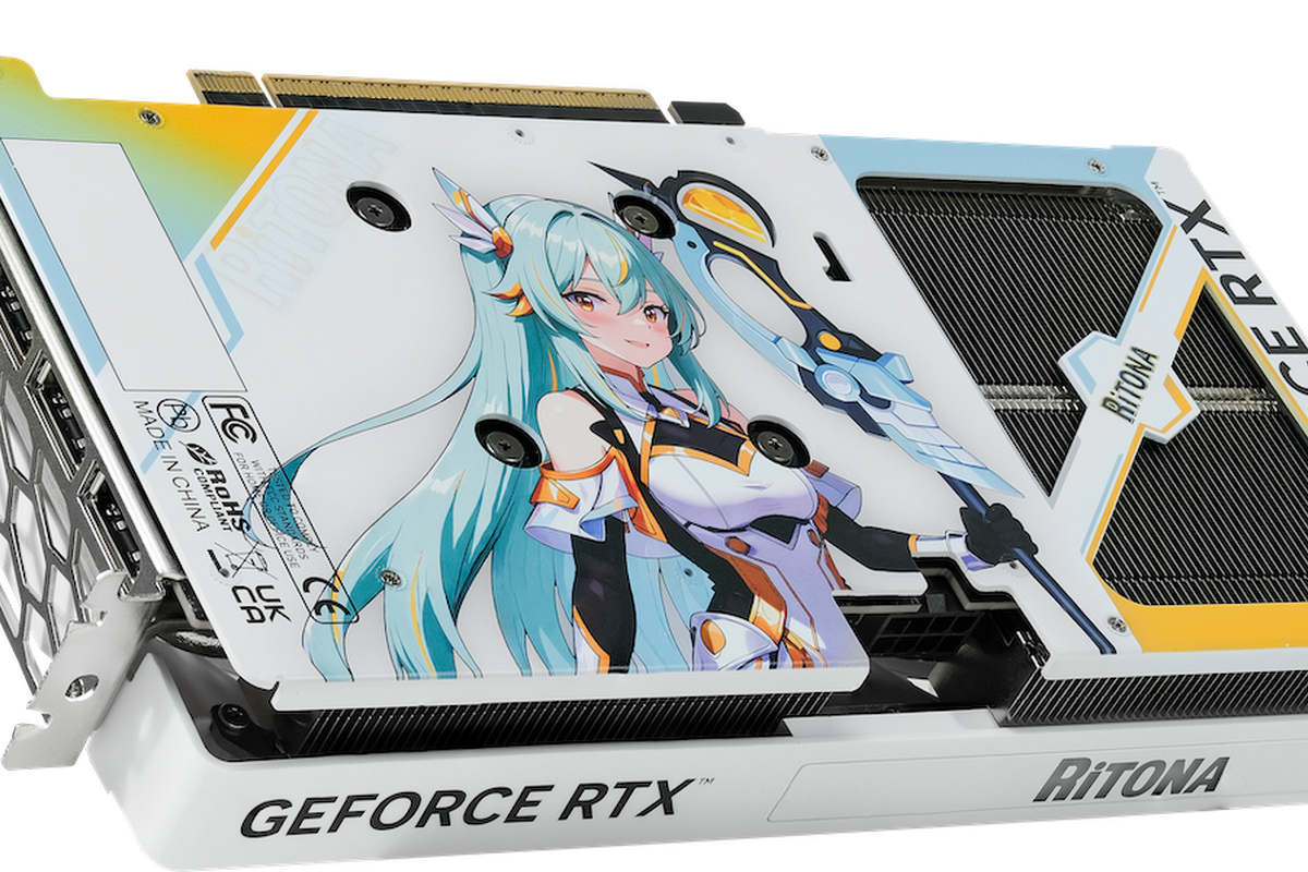 PALIT RTX 5060 Ti RiTONA OC Hadir dengan Tema Anime