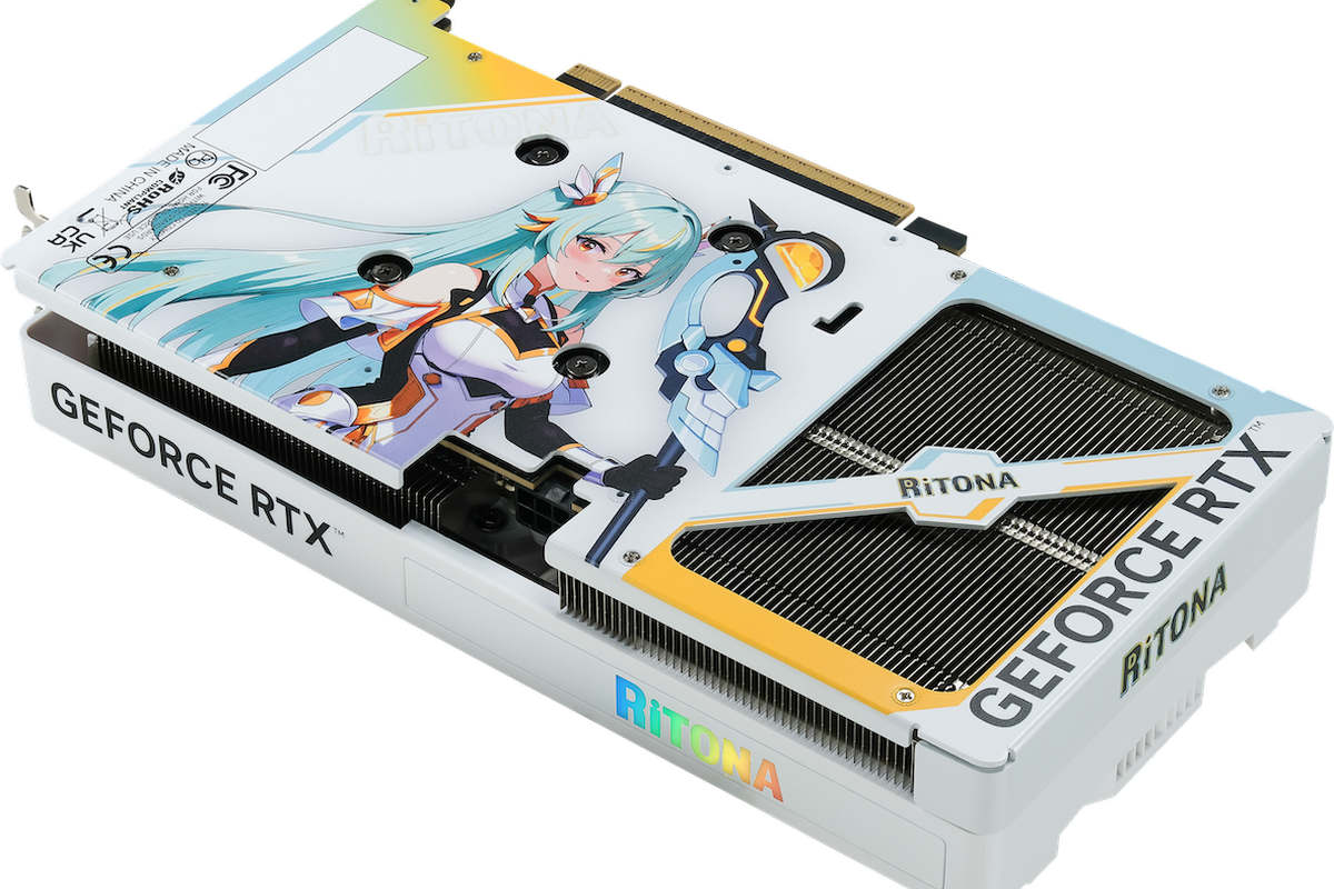 PALIT RTX 5060 Ti RiTONA OC Hadir dengan Tema Anime