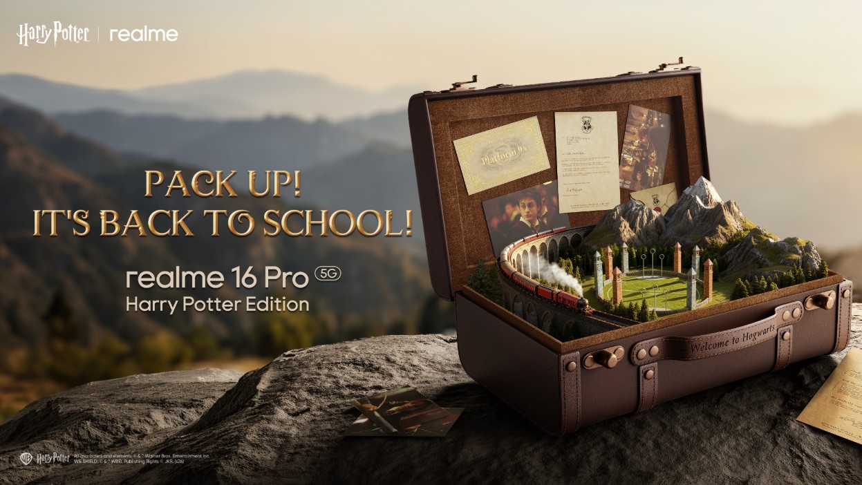 realme 16 Pro Harry Potter Edition Bawa Nuansa Hogwarts
