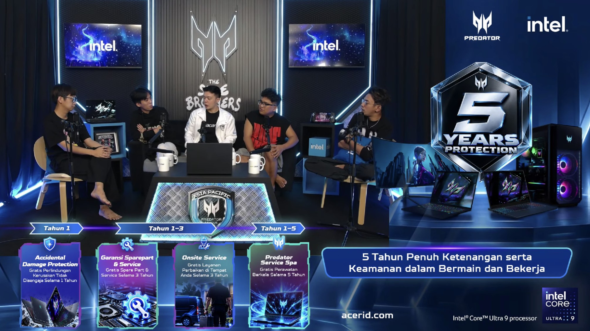 Acer Indonesia Hadirkan Perlindungan #5TahunSiapTempur dan Tantang Talenta Esports di Road to APAC Predator League 2027