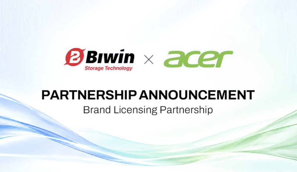 BIWIN Perpanjang Kerja Sama dengan Acer dan Predator
