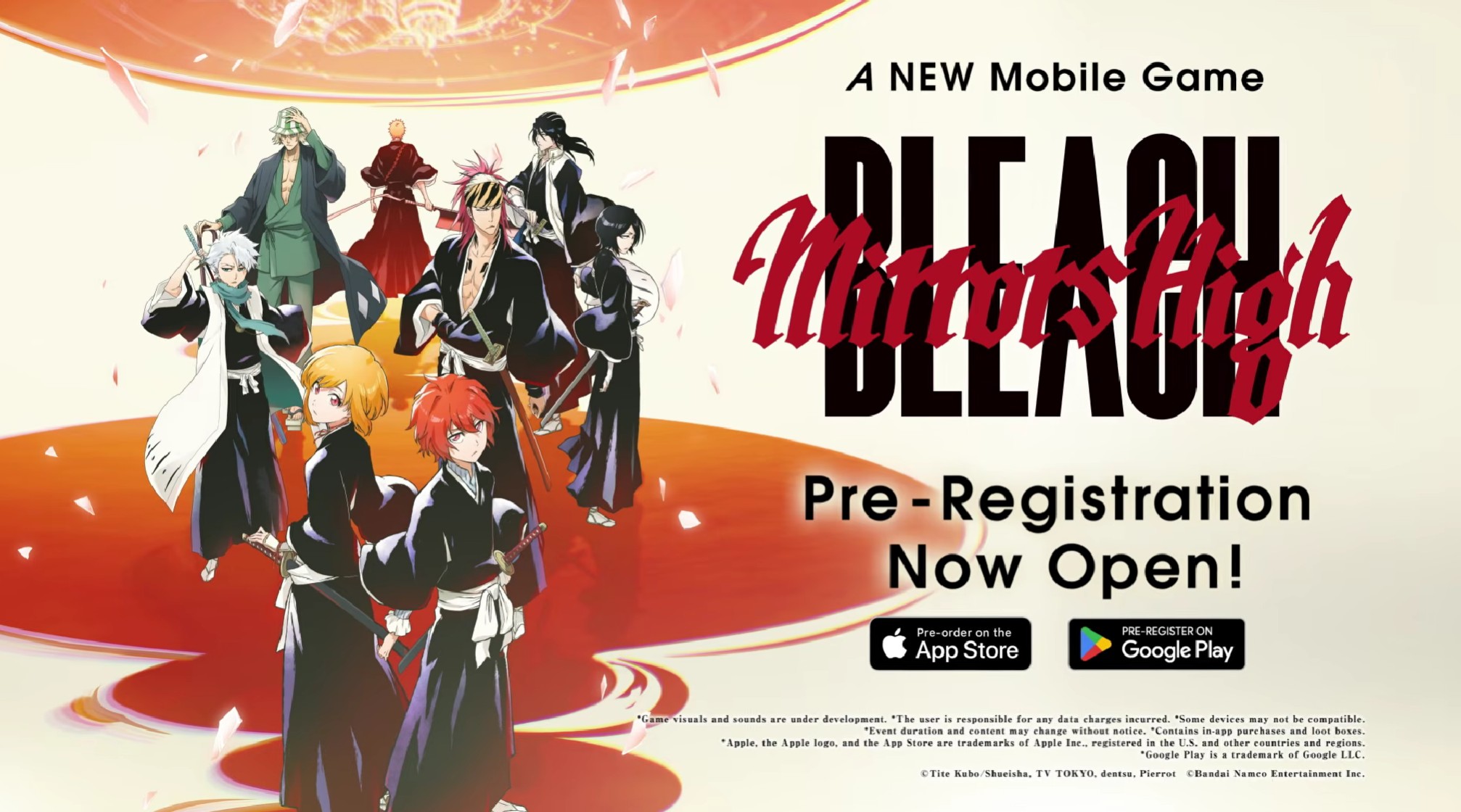 BLEACH Mirrors High Tembus 1 Juta Praregistrasi!