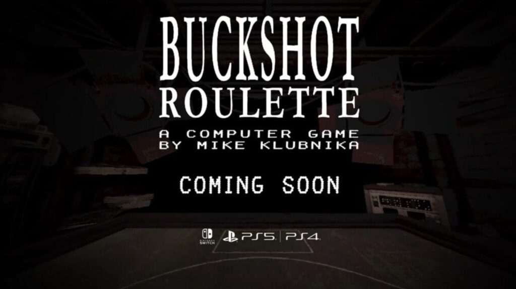 Buckshot Roulette Siap Hadir di PS5, PS4, dan Switch!