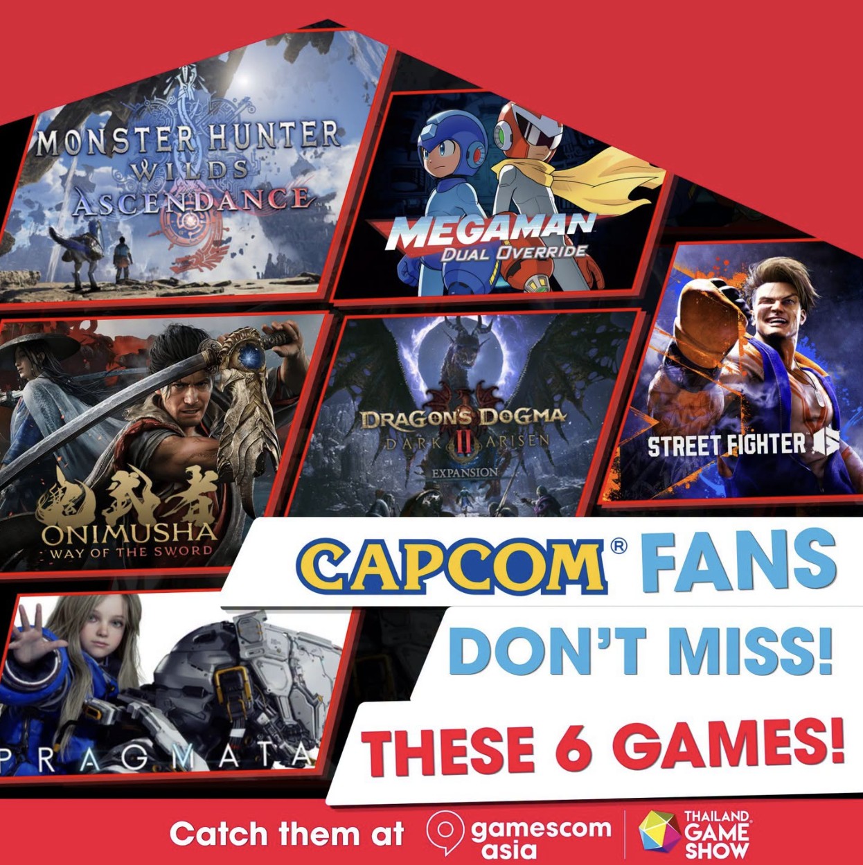 Capcom Hadir di Gamescom Asia 2026, Bawa Sejumlah Demo Game Seru!
