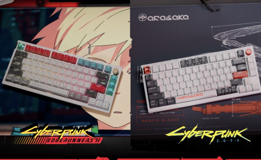Corsair Cyberpunk Hadirkan Arasaka White dan Edgerunners 2