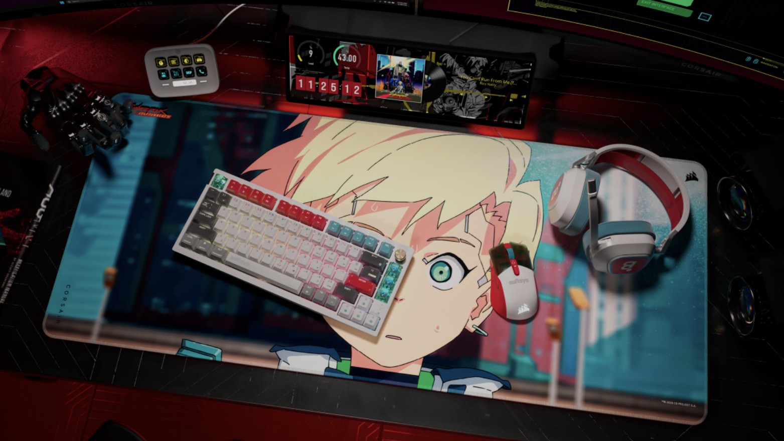 Corsair Cyberpunk Hadirkan Arasaka White dan Edgerunners 2