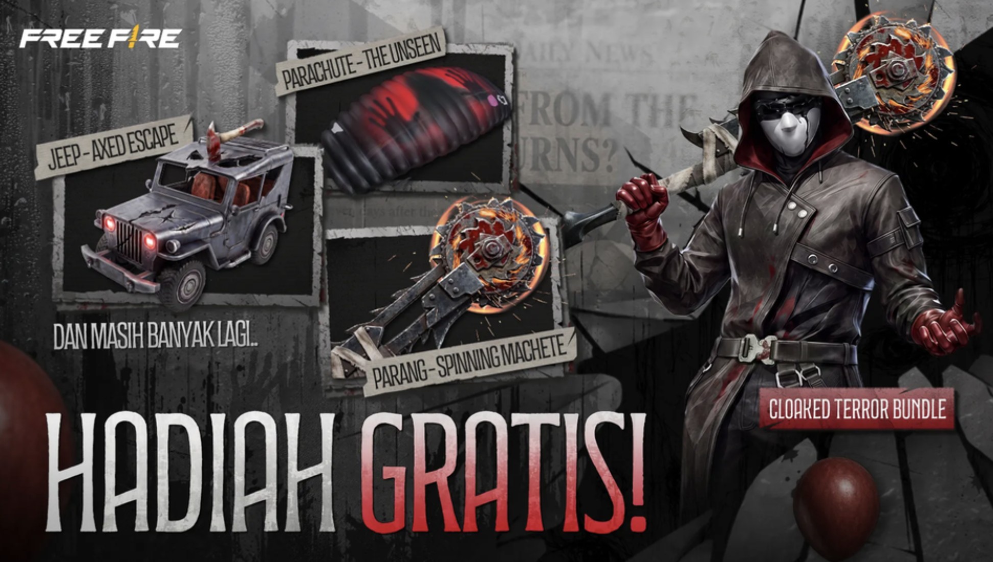 Event Dunia Mistis Free Fire Hadir, Ada Bundle Gratis!