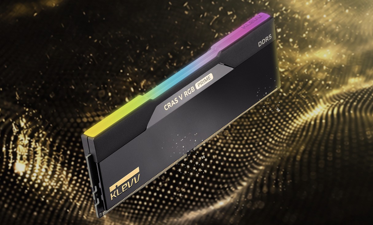 KLEVV CRAS V RGB PRIME DDR5 Rilis, Tembus 8000 MT/s!
