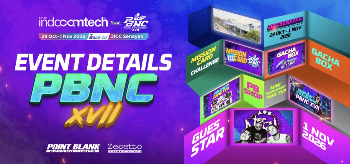 PBNC XVII Hadirkan Gacha Gratis dan Hadiah Menarik!