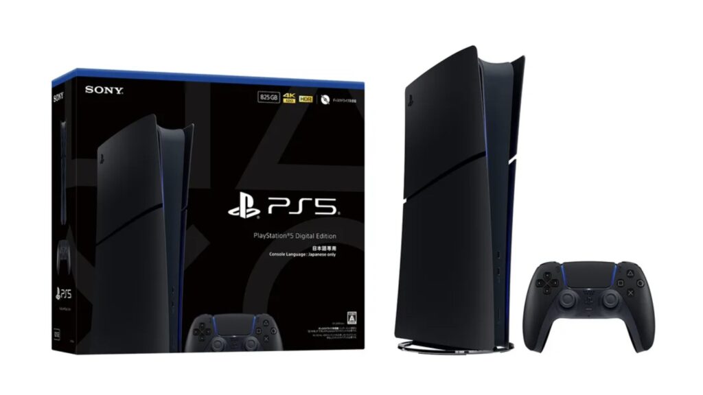 PS5 Digital Edition Midnight Black Hadir di Jepang