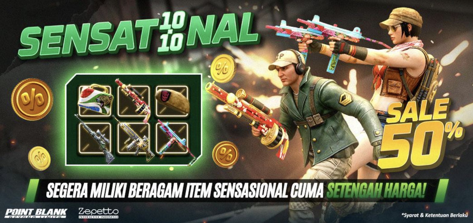 Point Blank Gelar Promo 10.10 dan PBNC Series