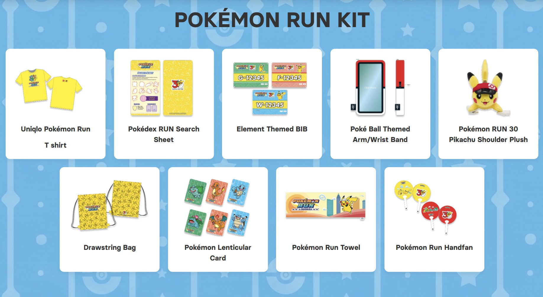 Pokémon RUN 30 Indonesia, Tiket Fase 2 Resmi Dibuka!