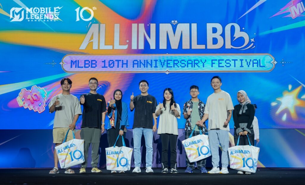 Rayakan Satu Dekade, MOONTON Gelar Perayaan Ulang Tahun Ke-10 MLBB di Surabaya