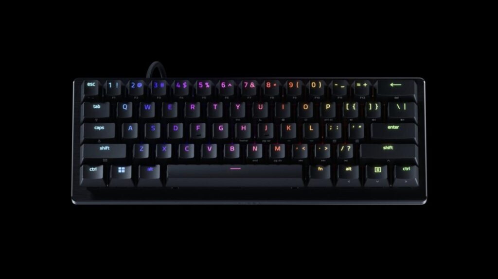 Razer Huntsman V3 Pro Mini 8KHz Bawa Keyboard 60% untuk Esports